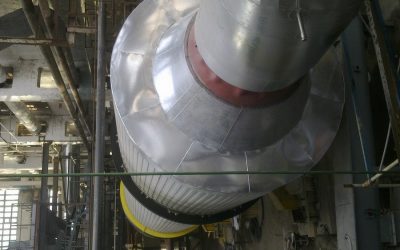 Изоляция жомосушильного барабана Сахарного завода в г. Калач